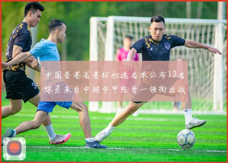 中国香港省港杯初选名单公布13名球员来自中超中甲陈晋一领衔出战